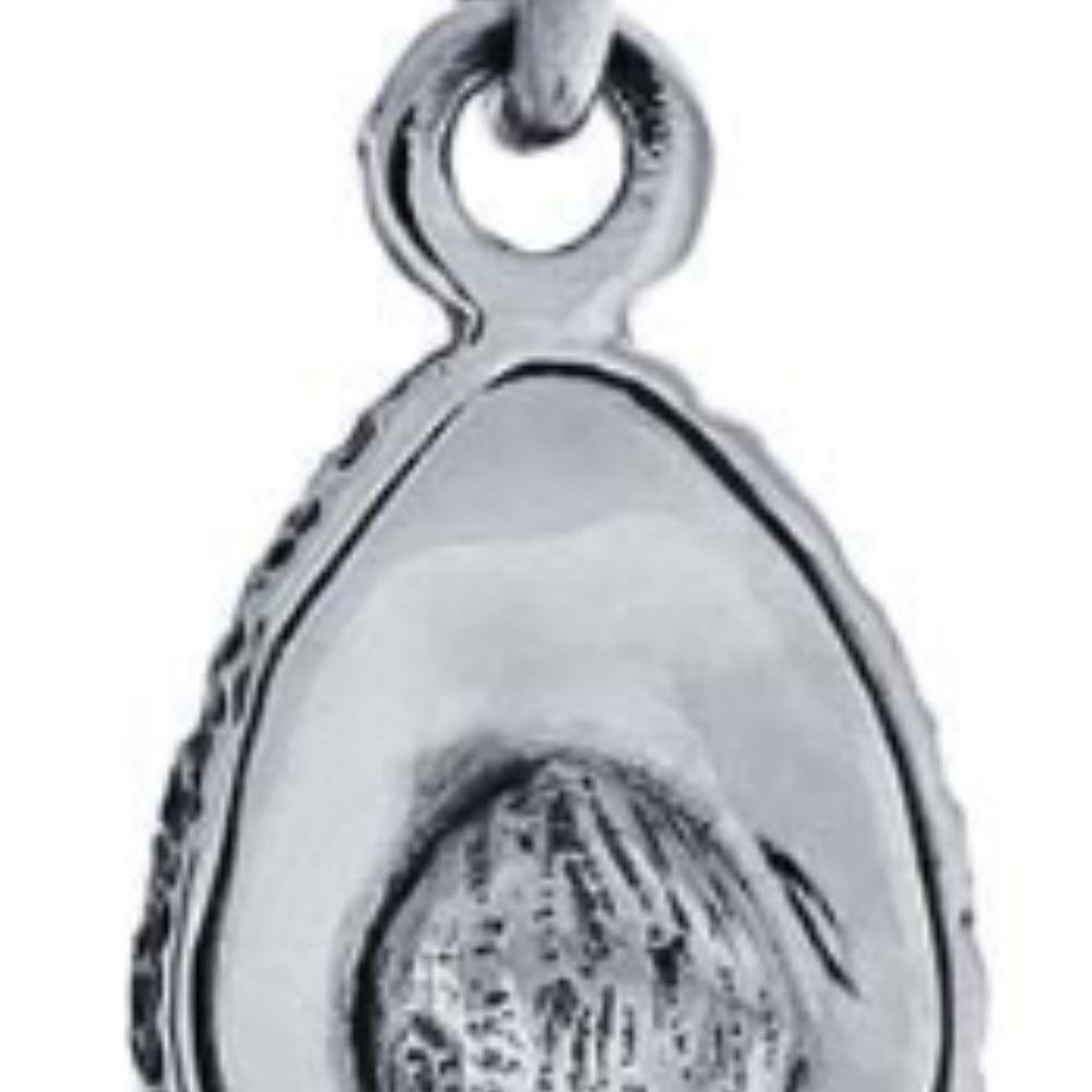 Avocado Sterling Silver Jewelry Charm #fruit